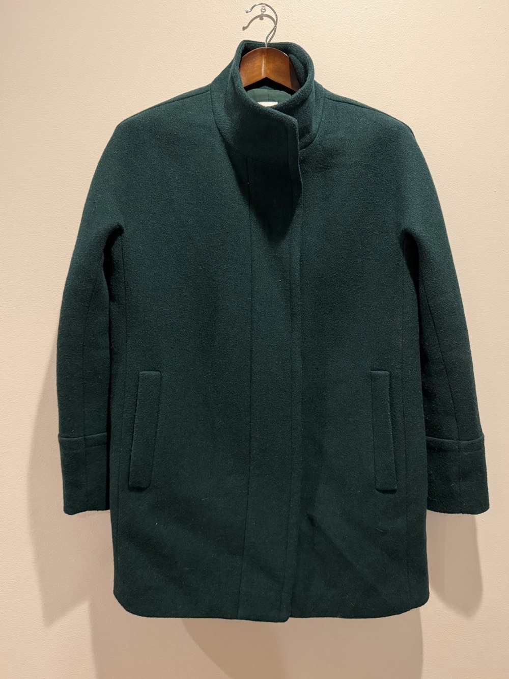 J Crew Women's Hunter Green Coat